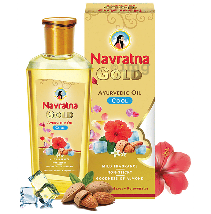 Navratna Gold Ayurvedic Cool Oil