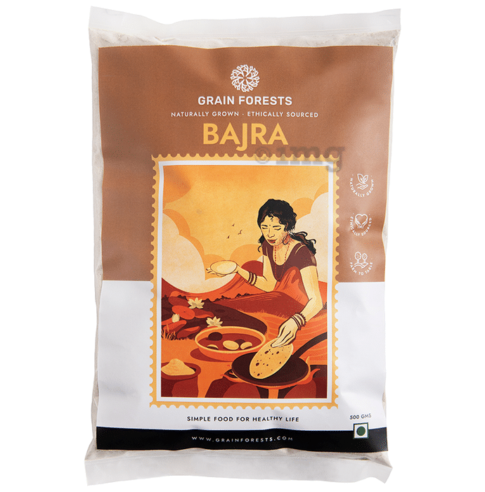 Grain Forests Bajra Millet Flour (500gm Each)