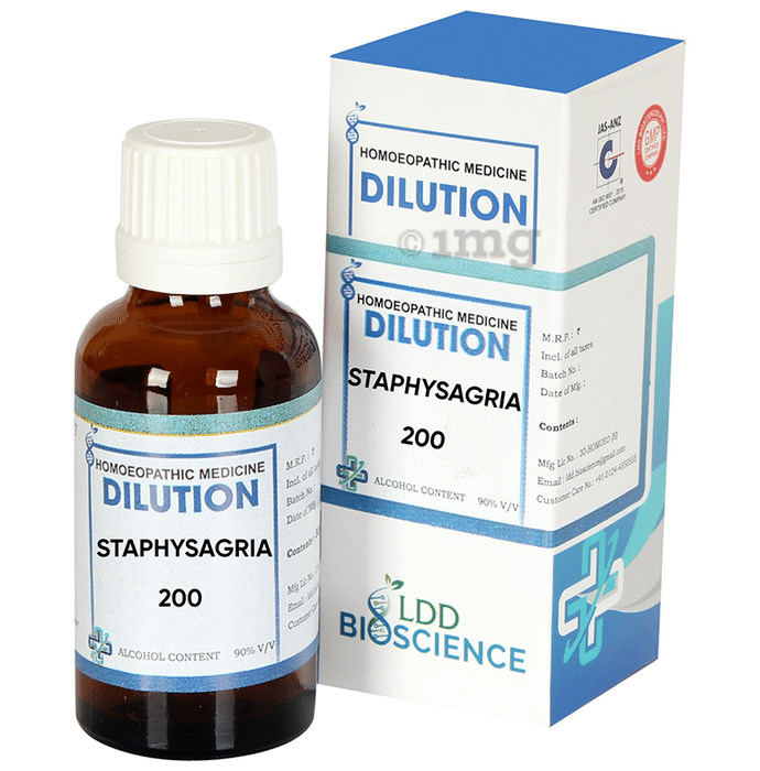 LDD Bioscience Staphysagria Dilution 200