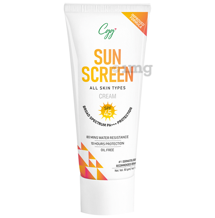 CGG Cosmetics Sun Screen Cream SPF 45