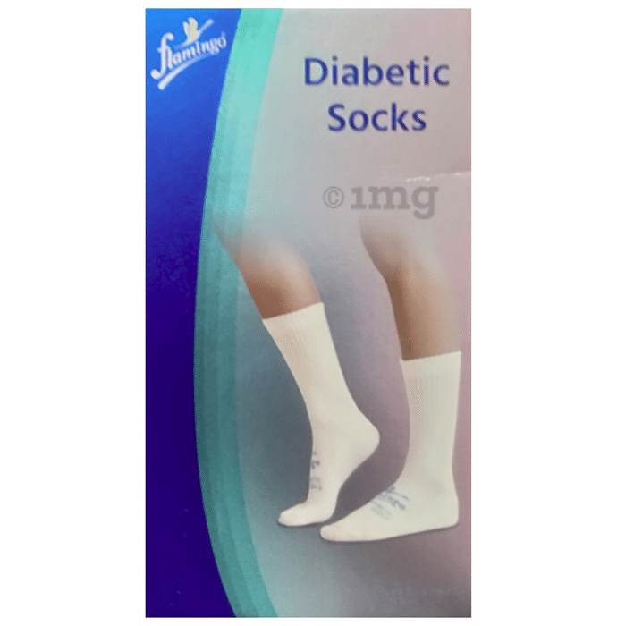 Flamingo Diabetic Socks