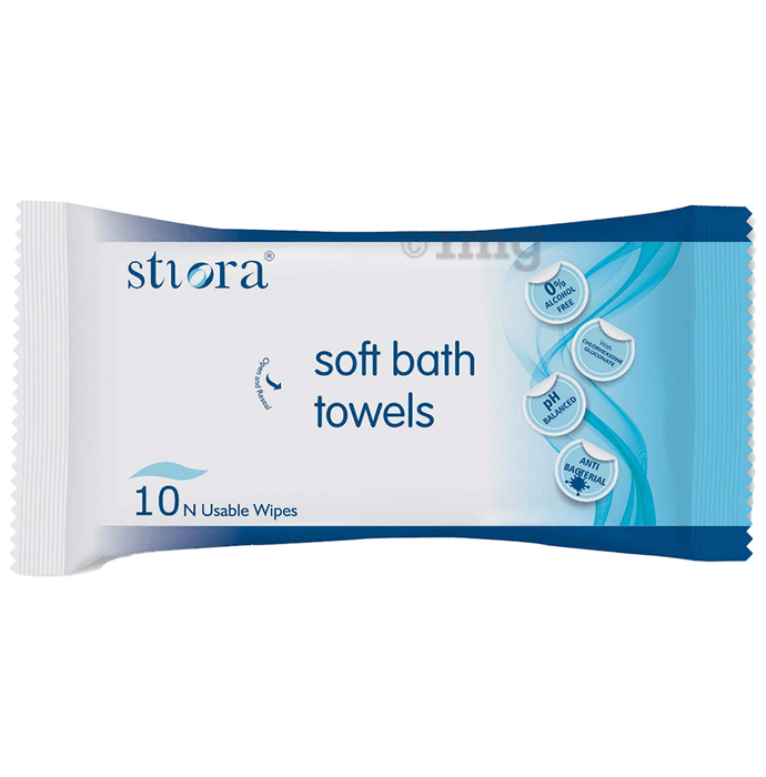 Stiora Soft Bath Towels (10 Each)