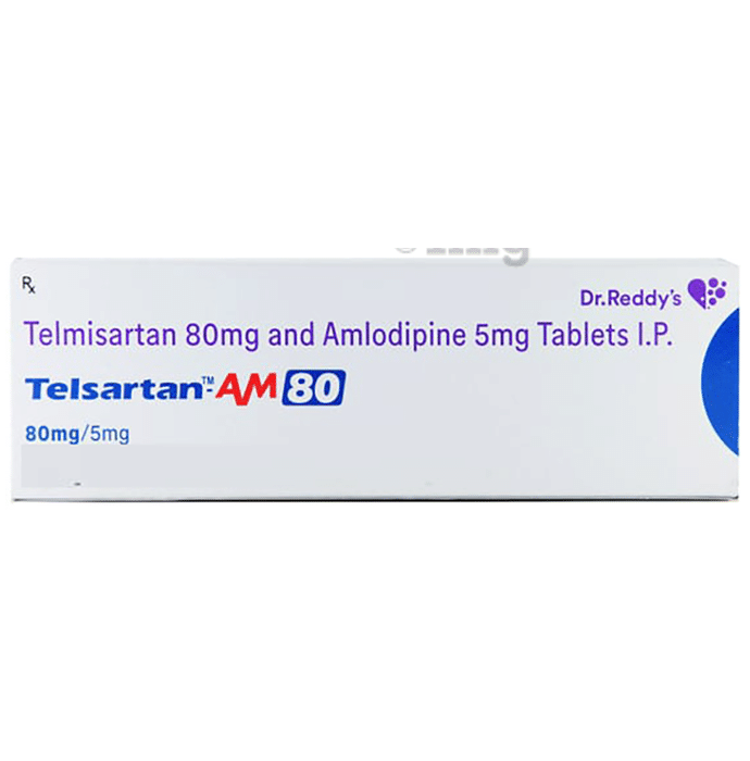 Telsartan-AM 80 Tablet