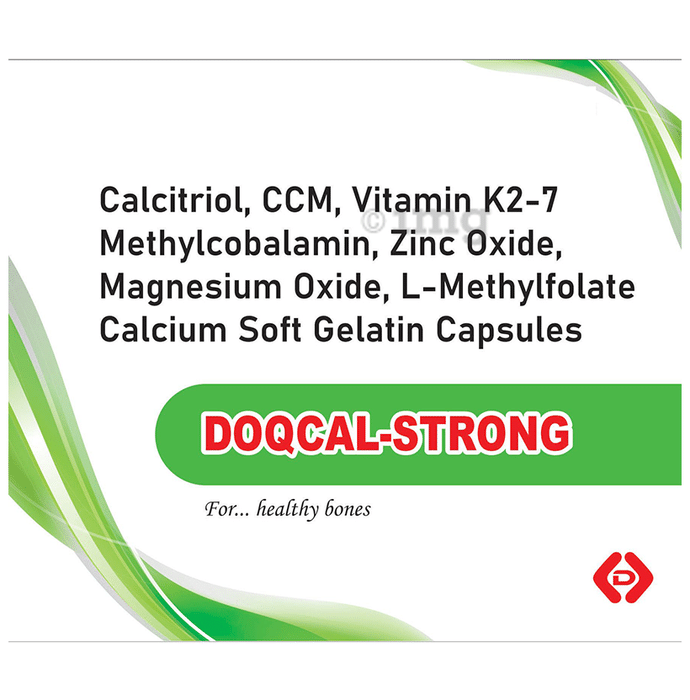 Doqcal-Strong Soft Gelatin Capsule
