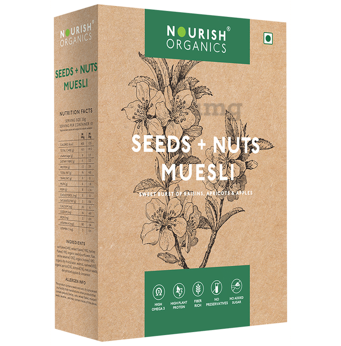 Nourish Organics Seeds and Nuts Muesli