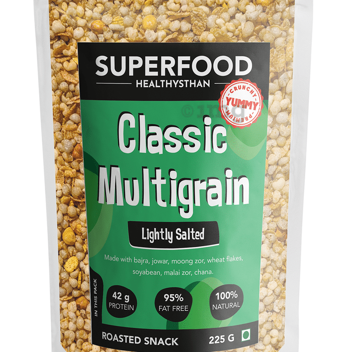 Healthysthan Classic Multigrain Roasted Snacks Lightly Salted