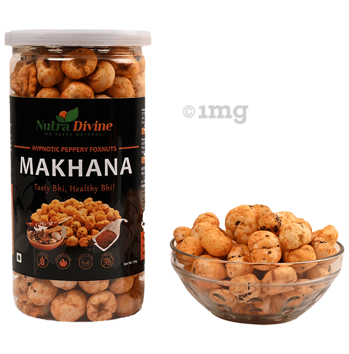 Nutra Divine Hypnotic Peppery Foxnuts (Makhana)