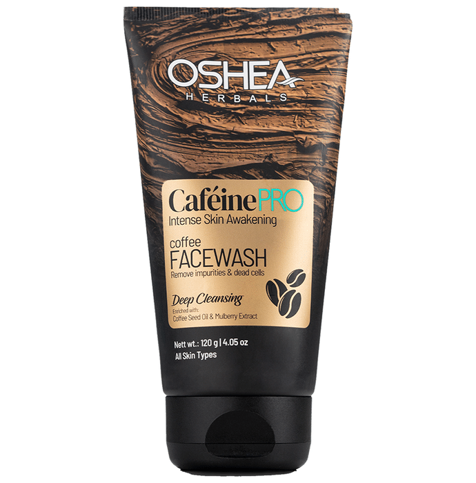 Oshea Herbals Cafeine Pro Intense Skin Awakening Coffee Face Wash