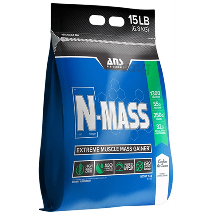 ANS Performance Cookie and Cream N-Mass Extreme Muscle Mass Gainer