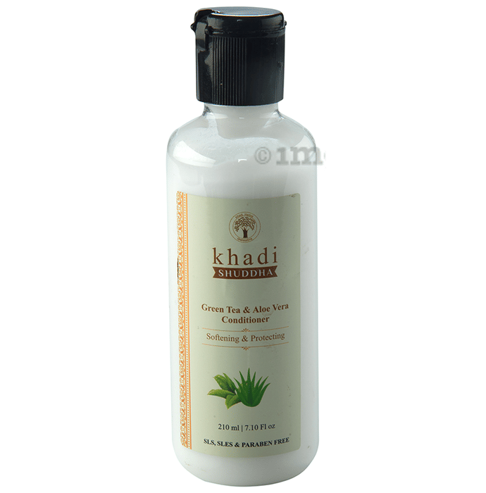 Khadi Shuddha Green Tea & Aloe Vera Conditioner Buy bottle of 210.0 ml