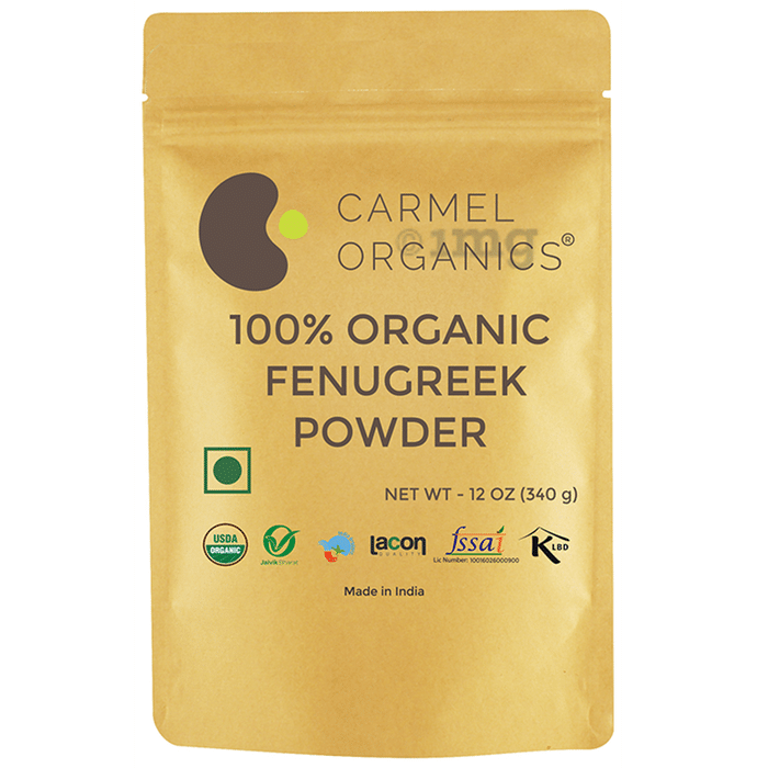 Carmel Organics 100% Organic Fenugreek Powder