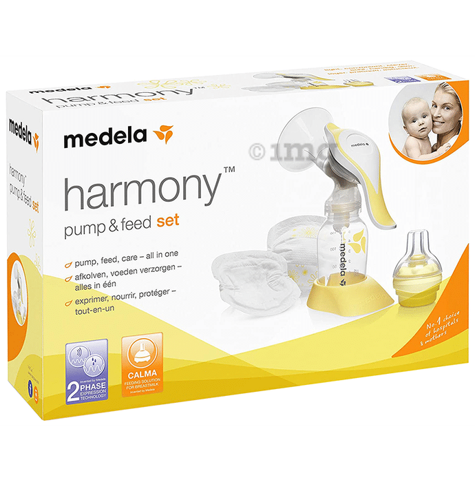 Medela Harmony Breast Pump & Feed Set