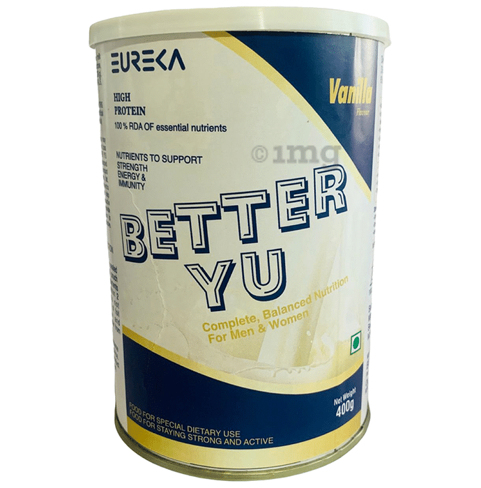 Better Yu Complete Balance Nutrition for Men & Women Powder Vanilla