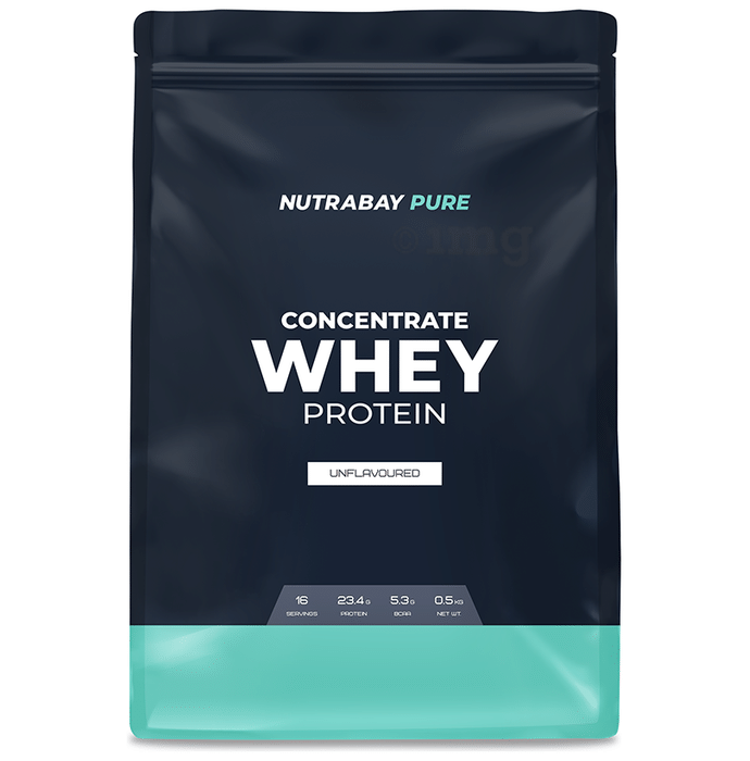 Nutrabay Whey Concentrate Powder Unflavoured