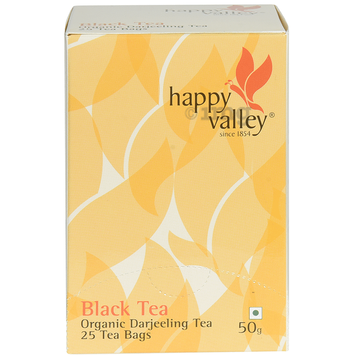 Happy Valley Organic Darjeeling Black Tea Bag (2gm Each)