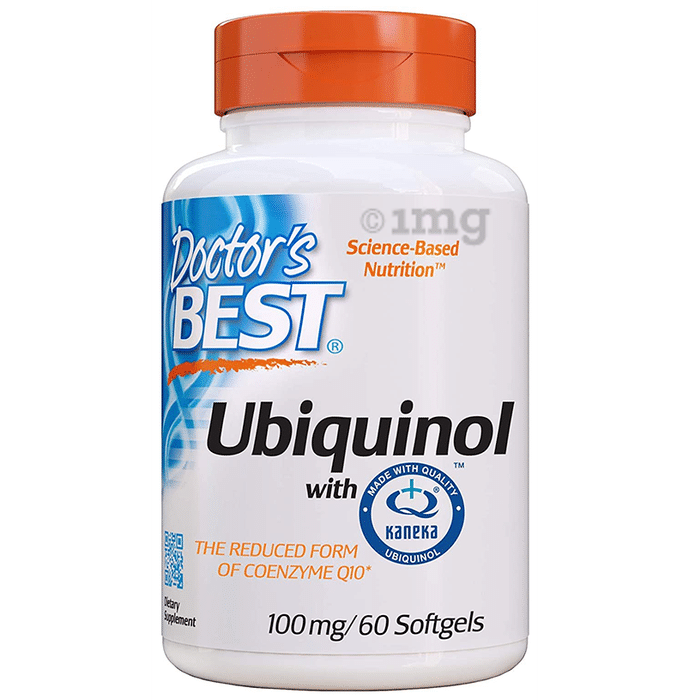 Doctor's Best Ubiquinol (Reduced CoQ10) with Kaneka | Softgel for Energy & Heart Health