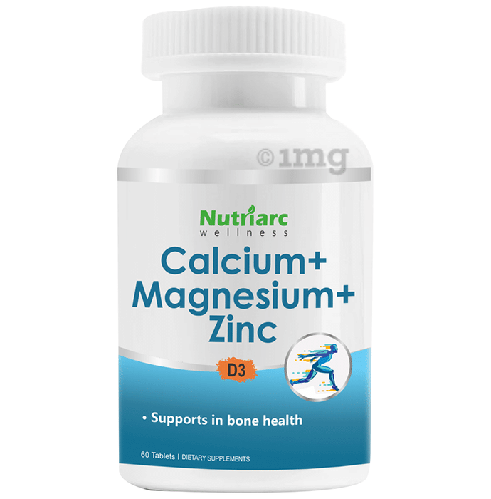Nutriarc Wellness Calcium+Magnesium+Zinc Tablet