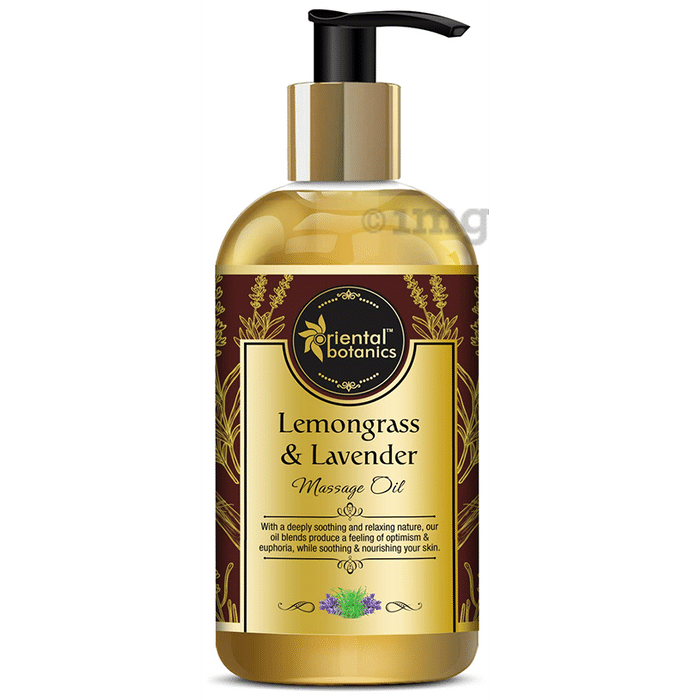 Oriental Botanics Massage Oil Lemongrass & Lavender