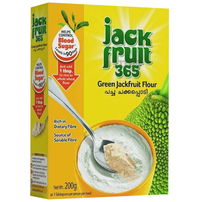 Jack Fruit 365 Green Jackfruit Flour (200 gm Each) | Controls Blood Sugar