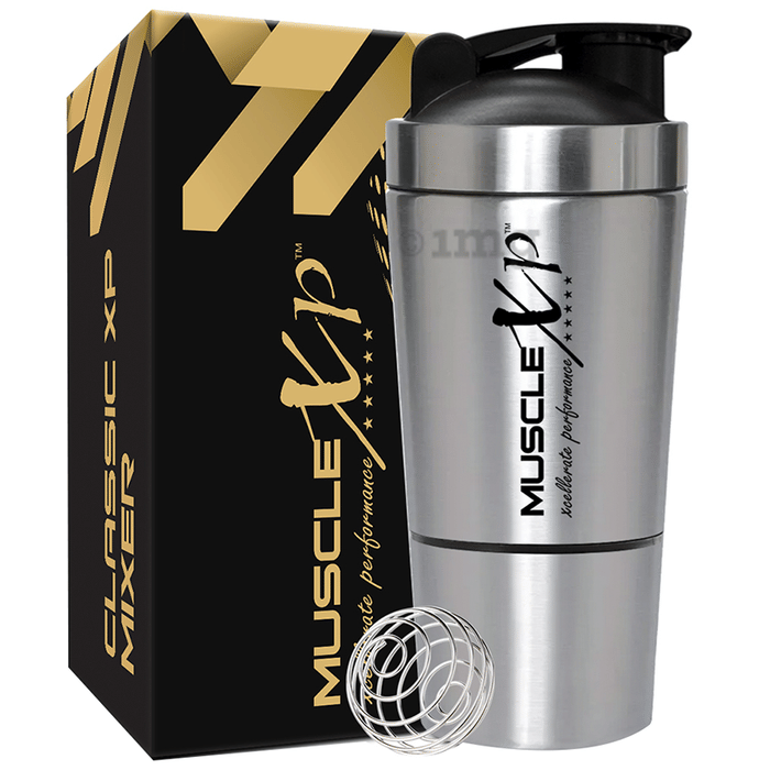 MuscleXP Classic XP Mixer Shaker Grey