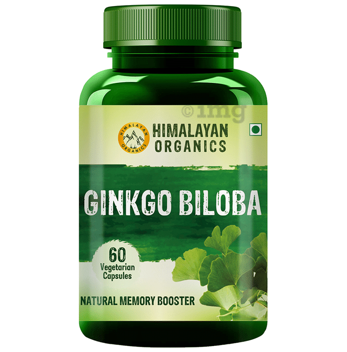 Himalayan Organics Ginkgo Biloba Vegetarian Capsule