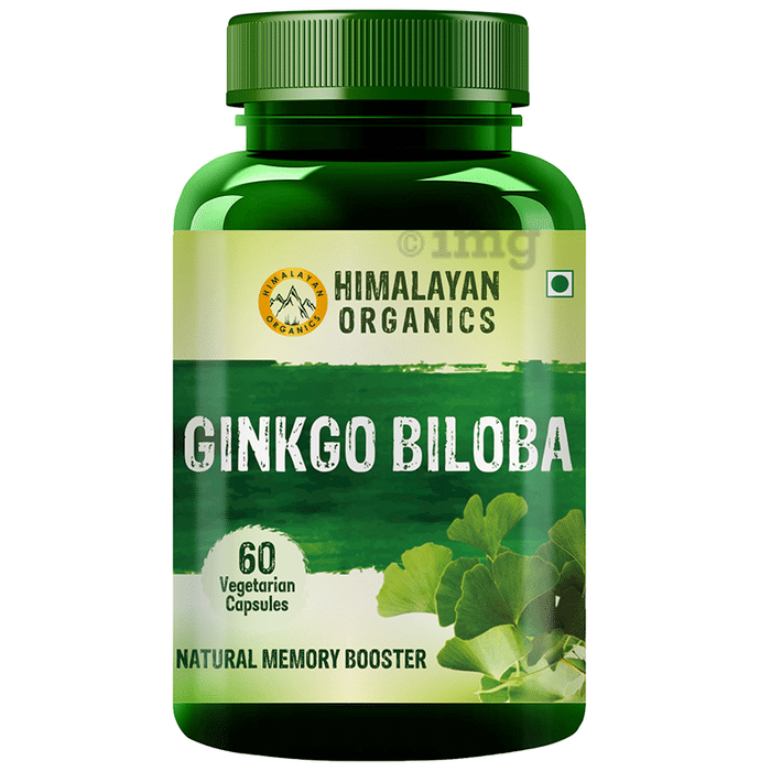 Himalayan Organics Ginkgo Biloba Vegetarian Capsule