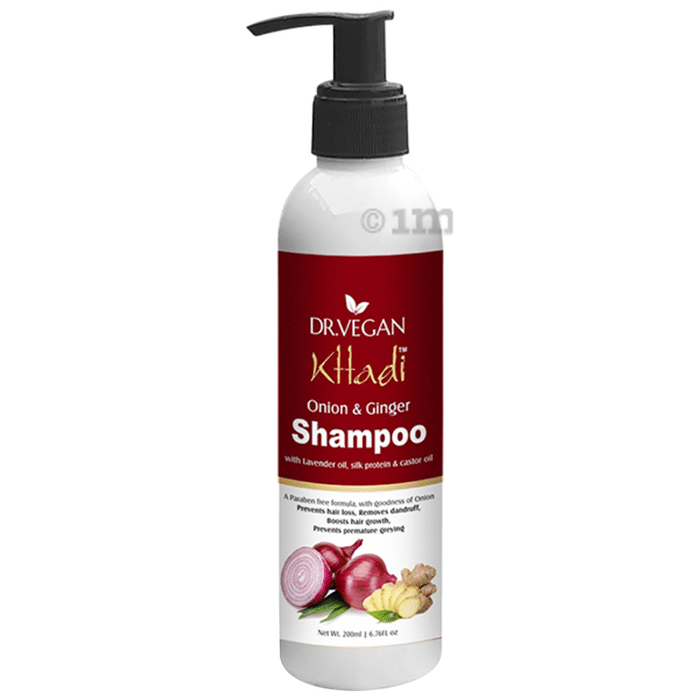 Dr. Vegan Khadi Onion & Ginger Shampoo