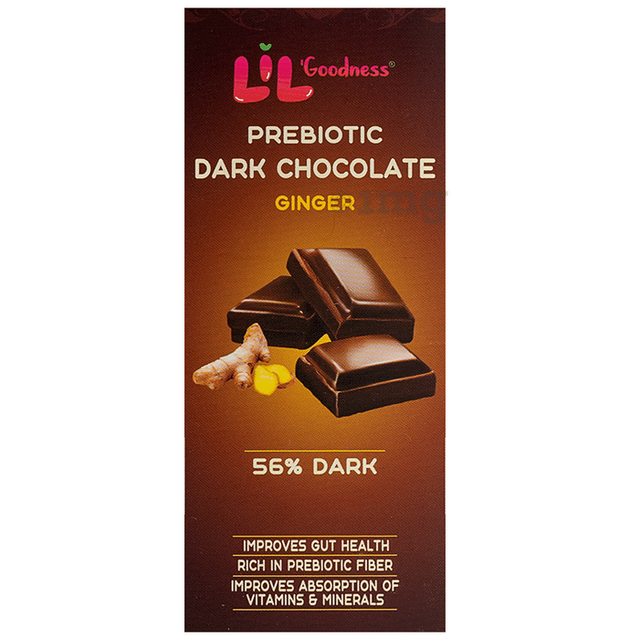 Lil Goodness Prebiotic Dark Chocolate Ginger