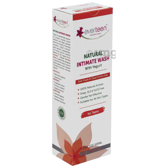 Everteen Natural Intimate Wash with Yogurt for Teens