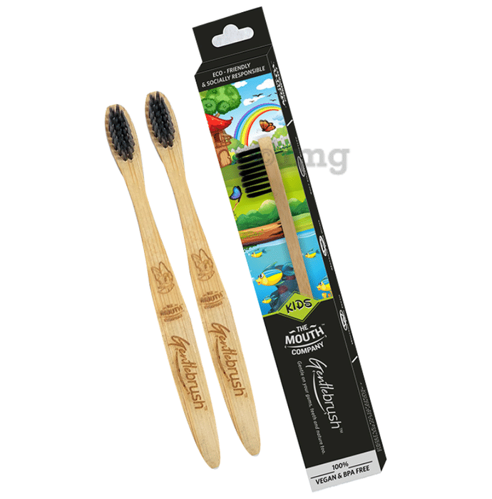 The Mouth Company Kids  Bamboo Toothbrush