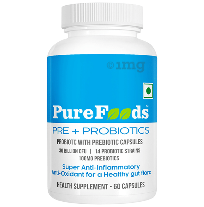 PureFoods Pre + Probiotics 30 Billion CFU Capsule