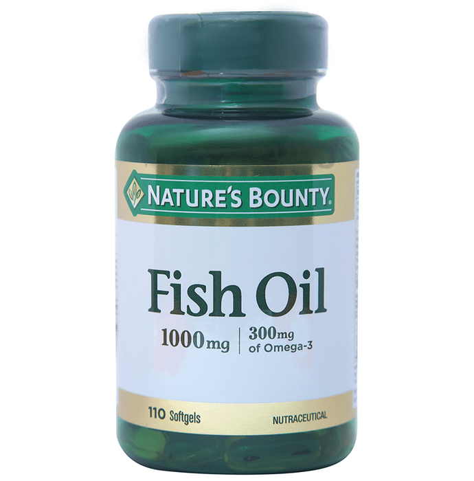 Nature's Bounty Fish Oil 1000mg Softgel