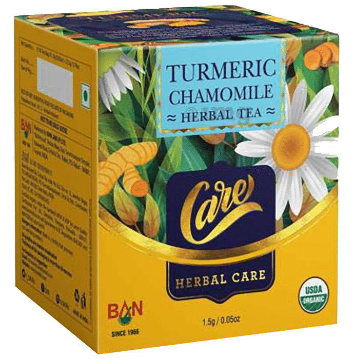 Care Chamomile Turmeric Herbal Tea Bag (1.5gm Each)