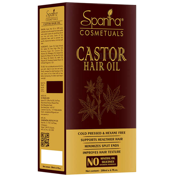 Spantra Castor Hair Oil