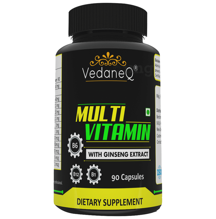 Vedaneq Multi Vitamin with Ginseng Extract Capsule