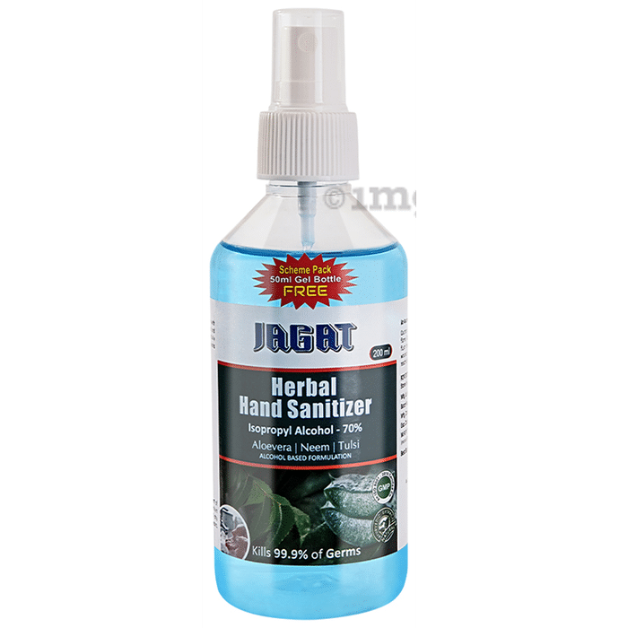 Jagat Herbal Hand Sanitizer Spray (200ml Each)