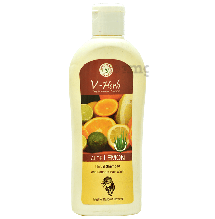 V-Herb Herbal Shampoo Aloe Lemon