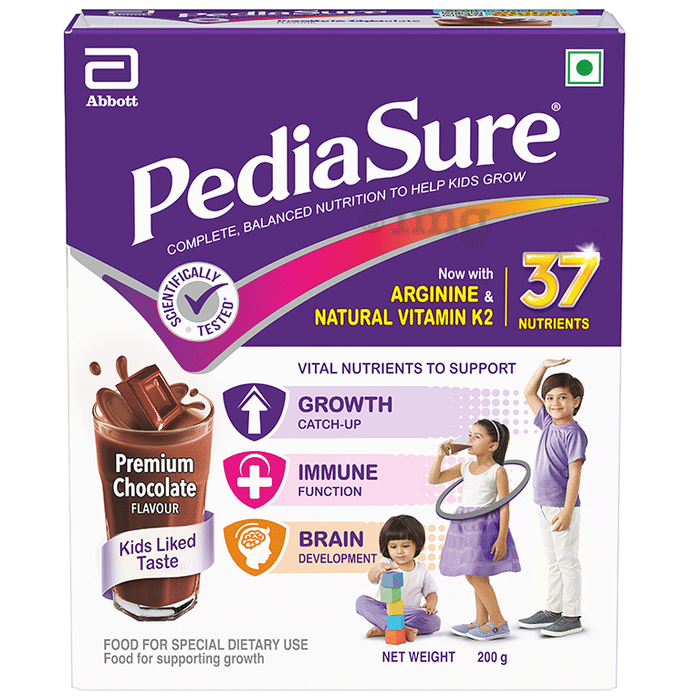PediaSure Kids Nutrition Drink with Arginine & Natural Vitamin K2 Premium Chocolate