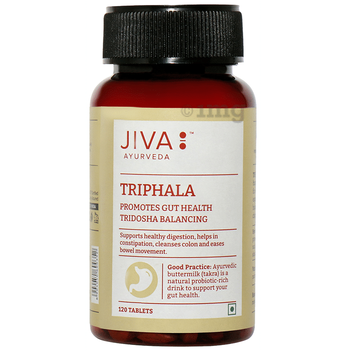 Jiva Triphala Tablet | Eases Constipation & Supports Digestive Health