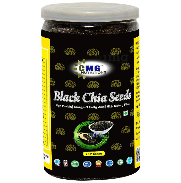 CMG Nutritions Black Chia Seeds