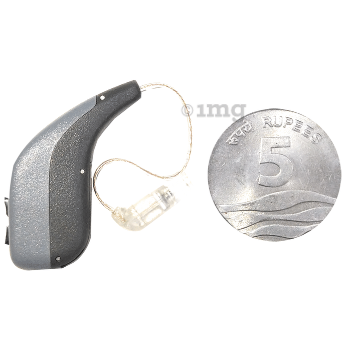 HD 75 R Programmable Bluetooth Rechargeable Hearing Aid Grey
