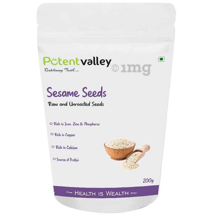 Potentvalley Sesame Raw and Unroasted Seeds
