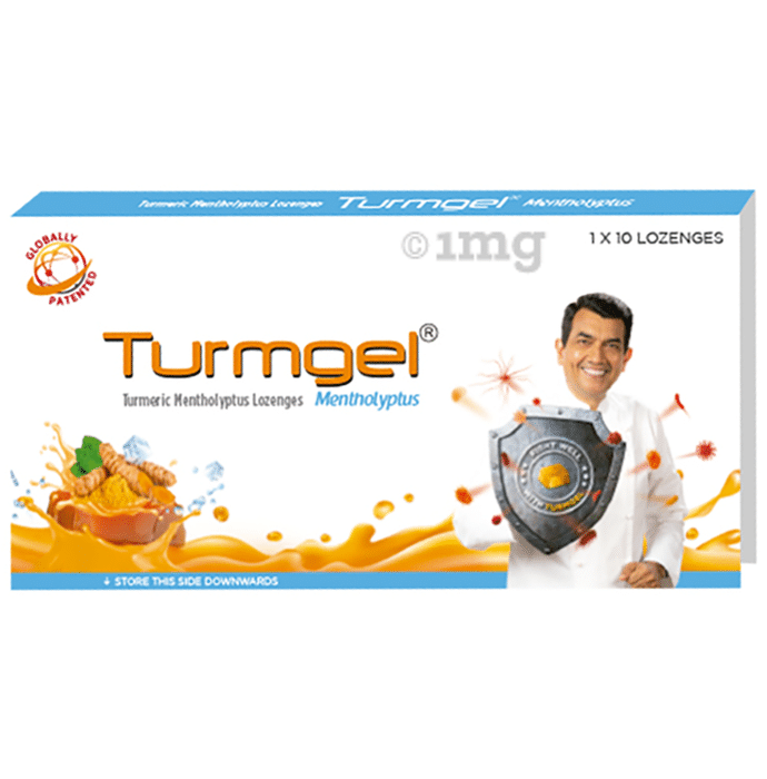 Turmgel Turmeric Lozenges (10 Each) Mentholyptus