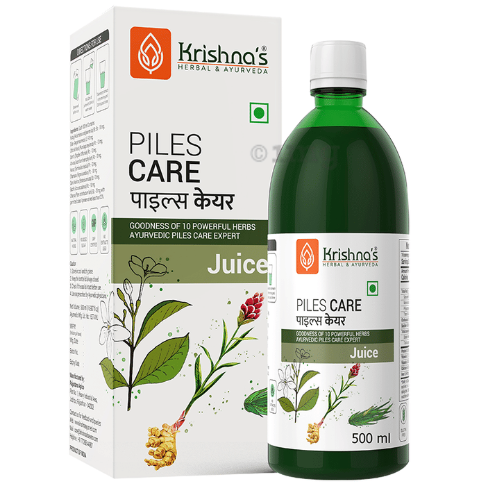 Krishna's Piles Care Juice Buy bottle of 500 ml Juice at best price in