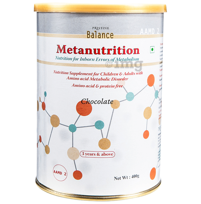 Pristine Balance Metanutrition AAMD 2 Powder (3 Years & Above) for Metabolism | Flavour Chocolate