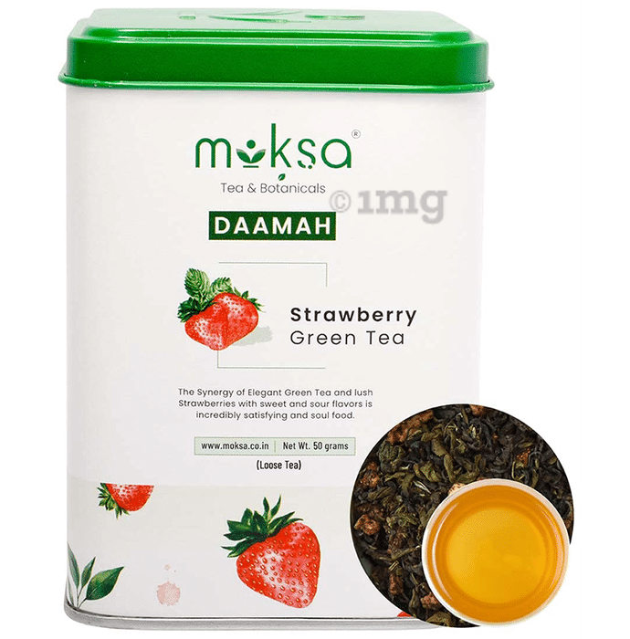Moksa Daamah Strawberry Green Tea