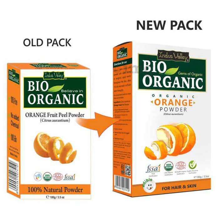 Indus Valley Bio Organic Orange Powder: Buy box of 100 gm Powder at best  price in India | 1mg