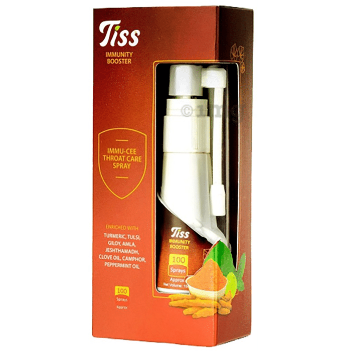 Tiss Immunity Booster Immu-Cee Throat Care Spray