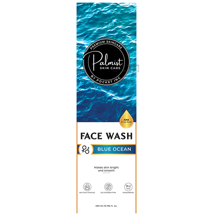 Palmist Face Wash Blue Ocean