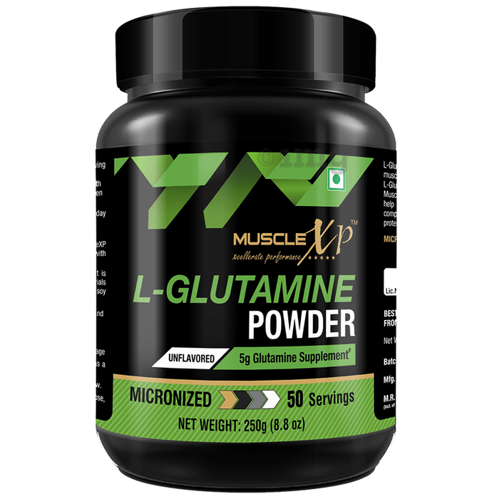 MuscleXP Micronized L-Glutamine Powder Unflavoured